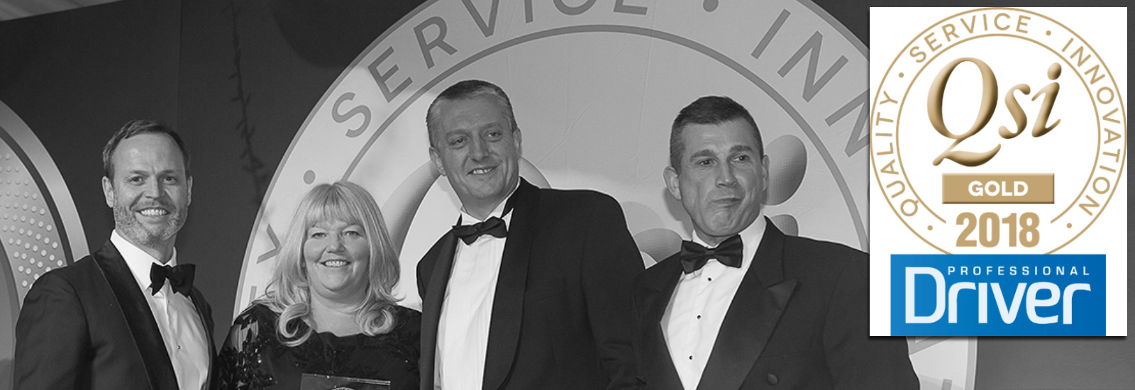Winner Gold 2018 Professional Driver QSi Awards for the Best Operator 2018